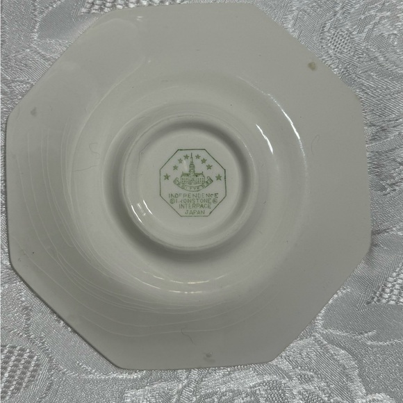 Independence Ironstone Japan Teacup & Saucer Set of 2 - Picture 2 of 6